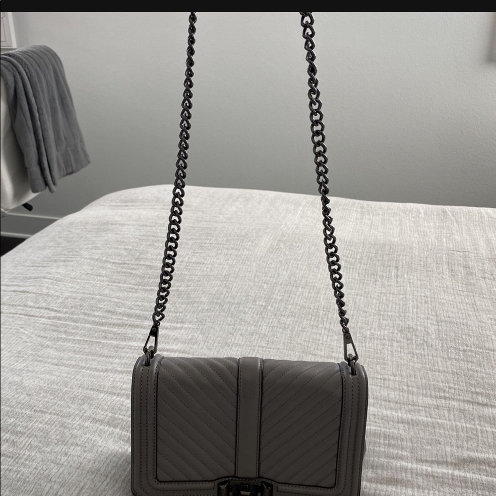 Rebecca minkoff chevron crossbody